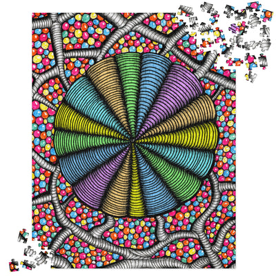 Zoned Out Jigsaw puzzle - Martin K Designs