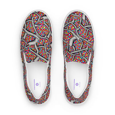 Zoned Out women’s slip - on canvas shoes - Flowstate Apparel