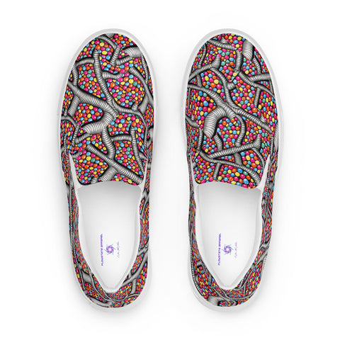 Zoned Out women’s slip - on canvas shoes - Flowstate Apparel