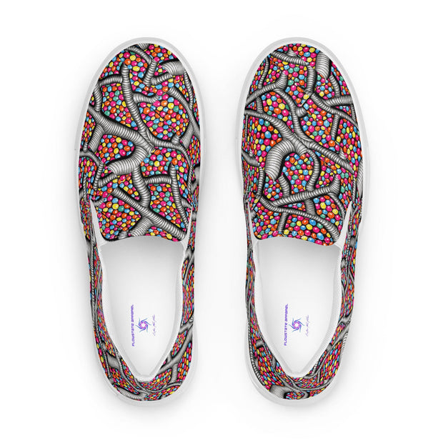 Zoned Out women’s slip - on canvas shoes - Flowstate Apparel