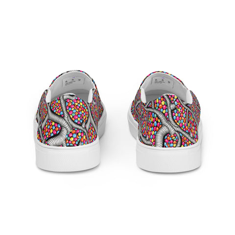 Zoned Out women’s slip - on canvas shoes - Flowstate Apparel