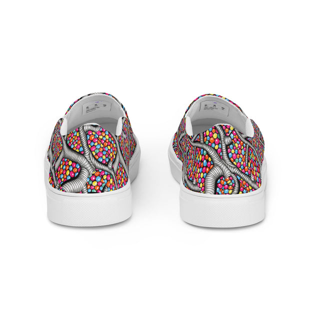 Zoned Out women’s slip - on canvas shoes - Flowstate Apparel