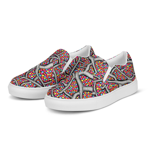 Zoned Out women’s slip - on canvas shoes - Flowstate Apparel